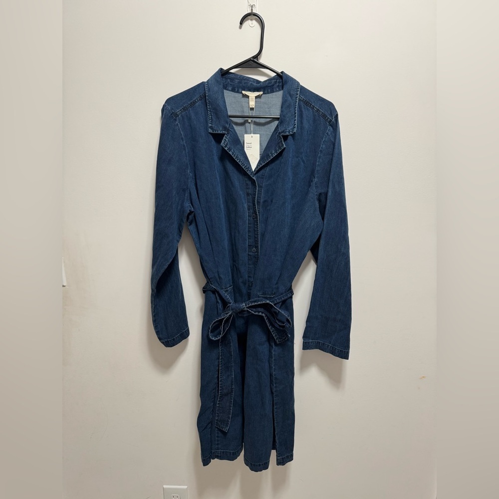 ✨NWT✨ Eileen Fisher Classic Collar Knee Length Dress